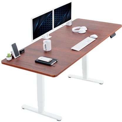 71" x 30" Electric Desk with Touch Screen Memory Controller
