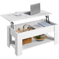 Lift Top Coffee Table with Hidden Storage Compartment for Living Room