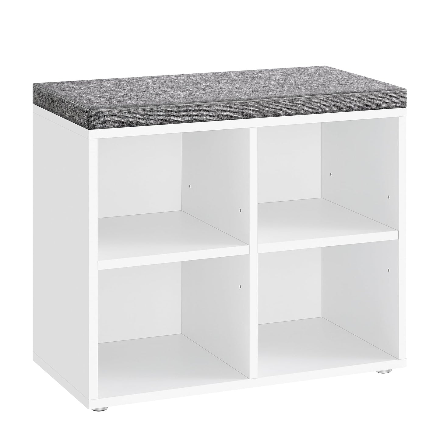 VASAGLE Shoe Bench with Cushion, Entryway Storage Bench