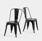 SOLEGGIATA Metal Dining Chairs Set