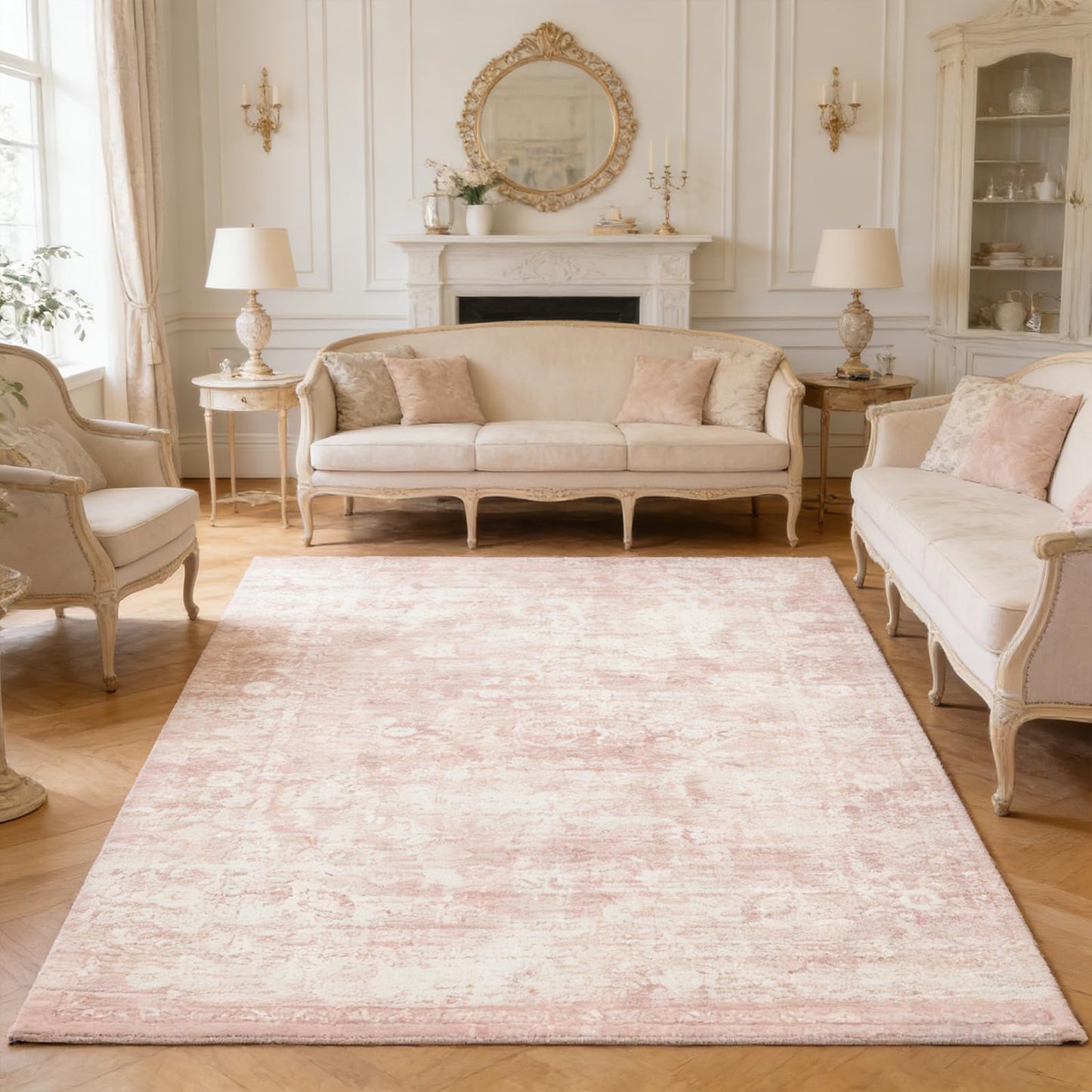 Homemate Washable Area Rug for Home Decor