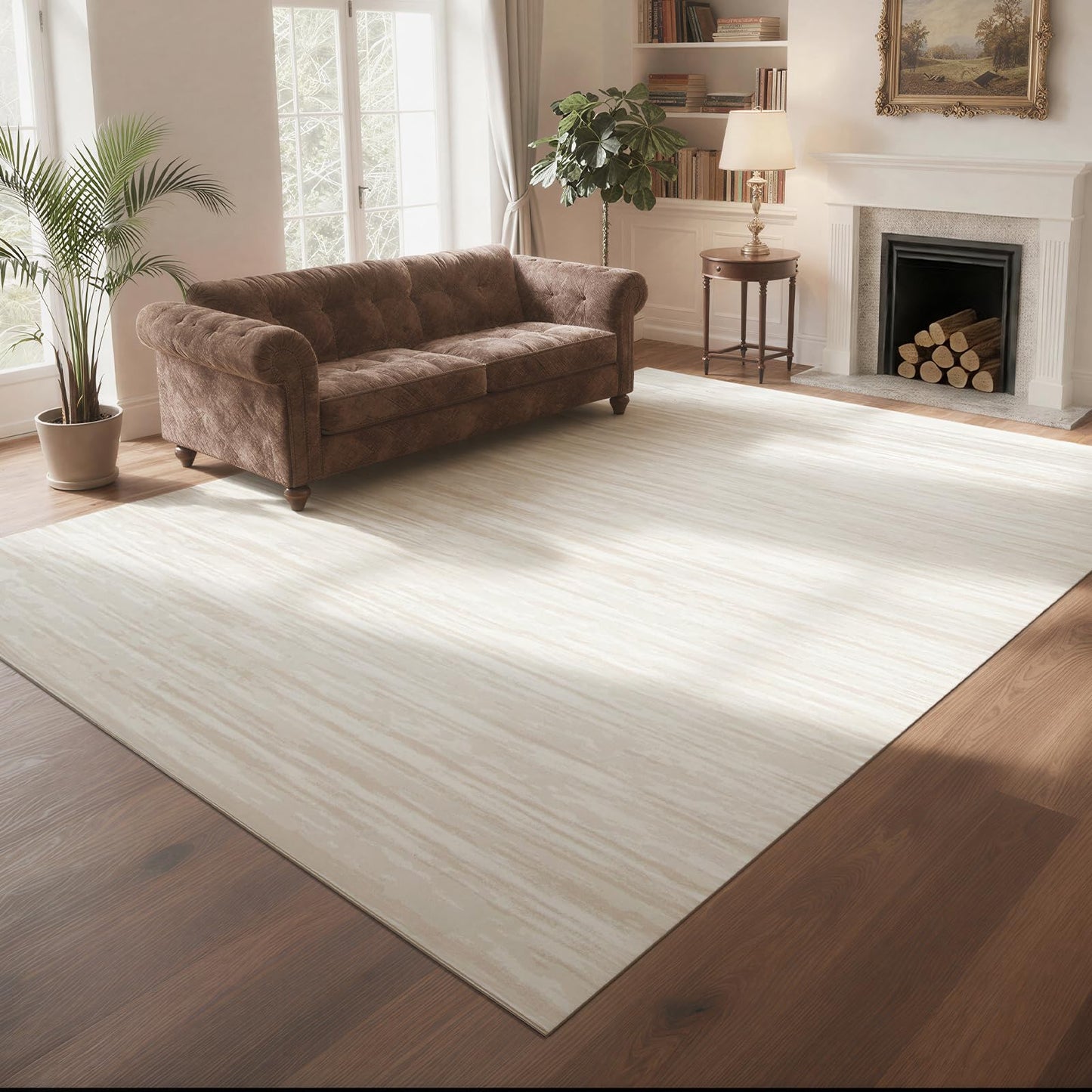 Lbris Machine Washable Rugs 8x10 Area Rugs for Living Room,Bedroom,Dining Room