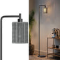 Industrial Boho Tall Floor Lamp for Living Room, Bedroom & Office