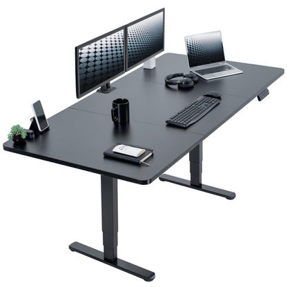 71" x 30" Electric Desk with Touch Screen Memory Controller
