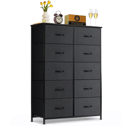 SageNest Dresser for Bedroom, Anti-Tip Tall Storage Organizer