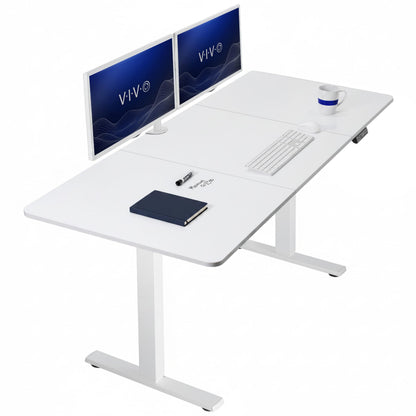 VIVO Electric Standing Desk Workstation, Memory Controller Height Adjustment, 1B Series