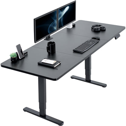71" x 30" Electric Desk with Touch Screen Memory Controller
