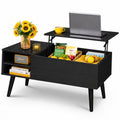 WLIVE Lift Top Coffee Table with Hidden Storage