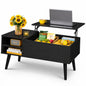 WLIVE Lift Top Coffee Table with Hidden Storage