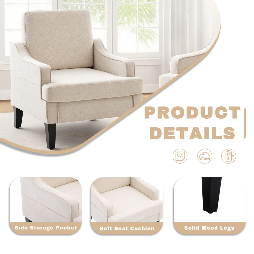 GAOHAPY Accent Chair for Living Room