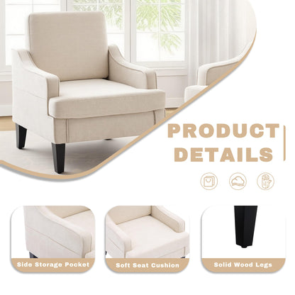 GAOHAPY Accent Chair for Living Room