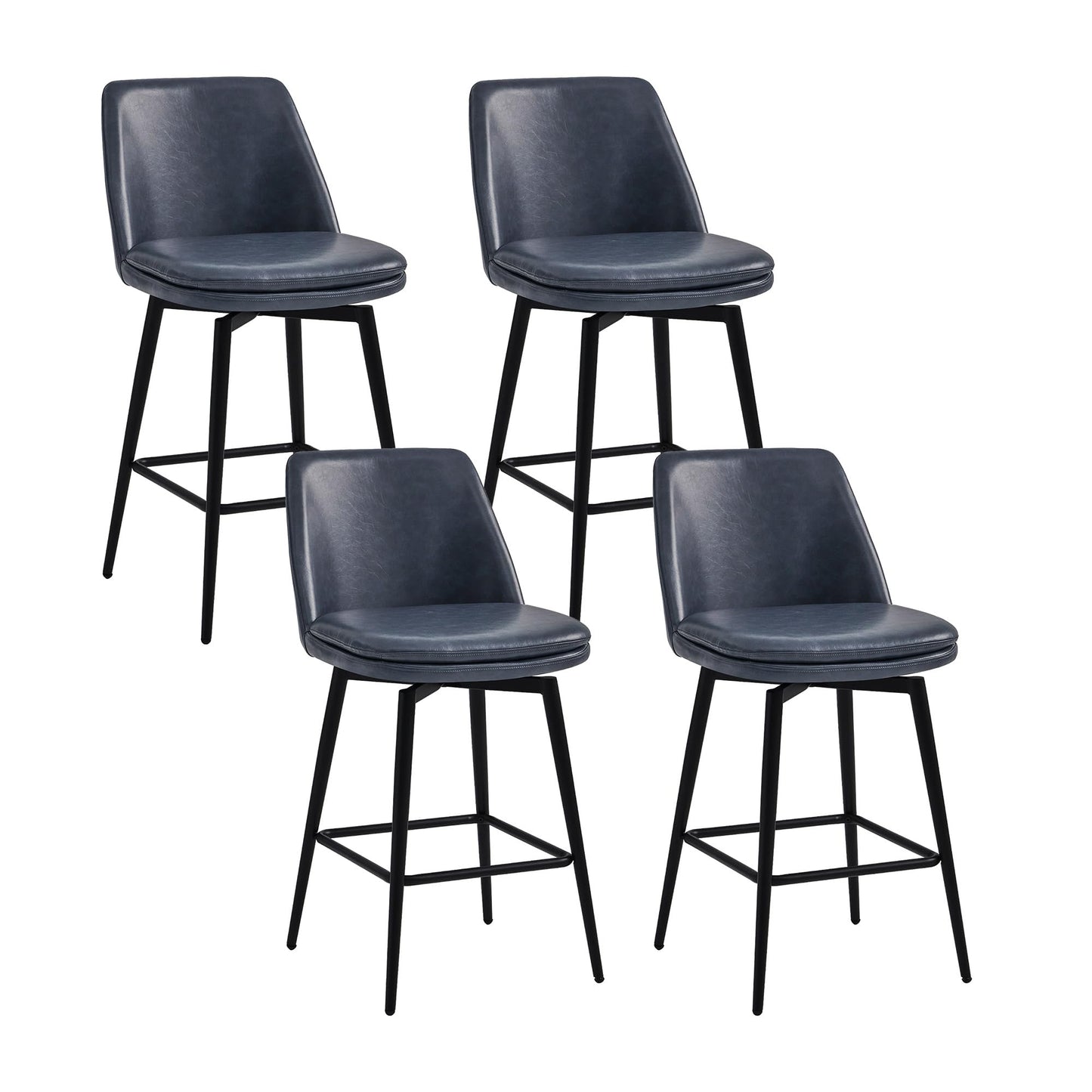 CHITA Swivel Counter and Bar Stools