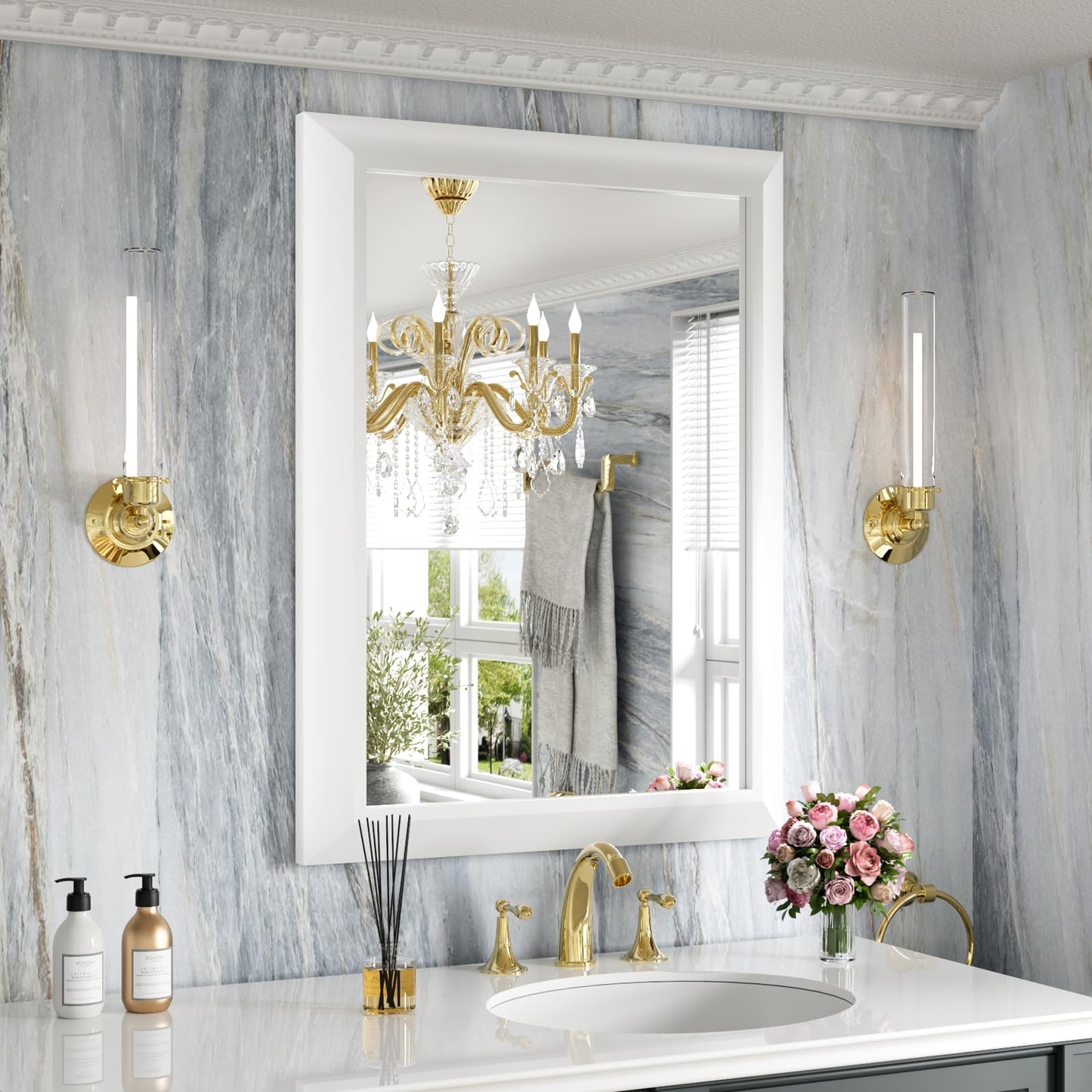 Amorho Framed Mirror