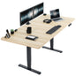 71" x 30" Electric Desk with Touch Screen Memory Controller