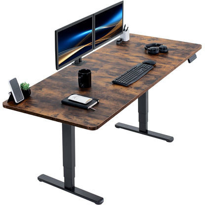 71" x 30" Electric Desk with Touch Screen Memory Controller
