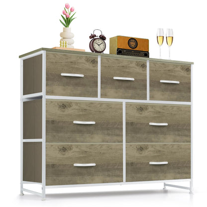 SageNest Dresser for Bedroom, Anti-Tip Tall Storage Organizer