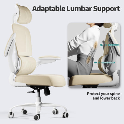 TRALT Office Chair Ergonomic Desk Chair - Gaming Chair with Lumbar Support