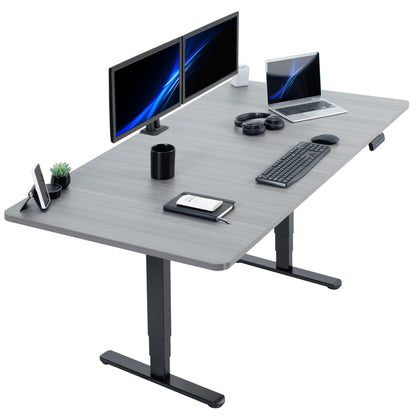71" x 30" Electric Desk with Touch Screen Memory Controller