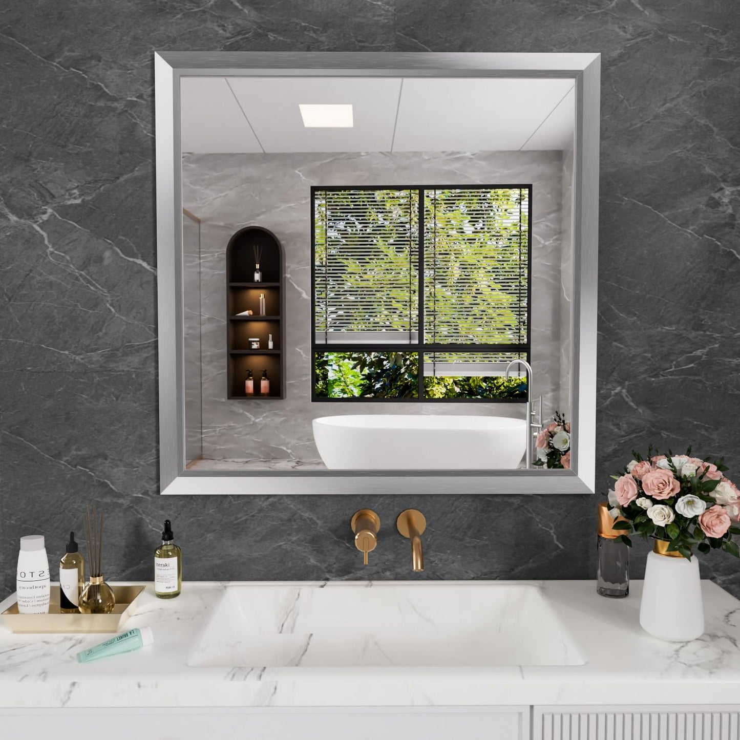 Amorho Framed Mirror