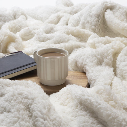 Ultra Soft Plush Sherpa Fleece Oversized Throw Blanket for Home Decor