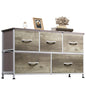 WLIVE Dresser for Bedroom with 5 Drawers