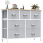 OLIXIS Dresser for Bedroom with 7 Fabric Drawers Storage Organizer