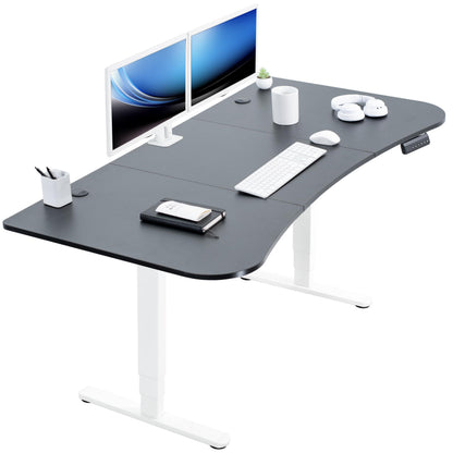 71" x 30" Electric Desk with Touch Screen Memory Controller