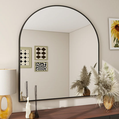 BEAUTYPEAK Arch Bathroom Wall Mirror