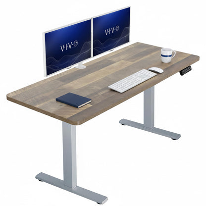 VIVO Electric Standing Desk Workstation, Memory Controller Height Adjustment, 1B Series
