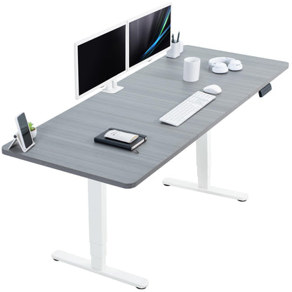 71" x 30" Electric Desk with Touch Screen Memory Controller