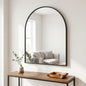 BEAUTYPEAK Arch Bathroom Wall Mirror