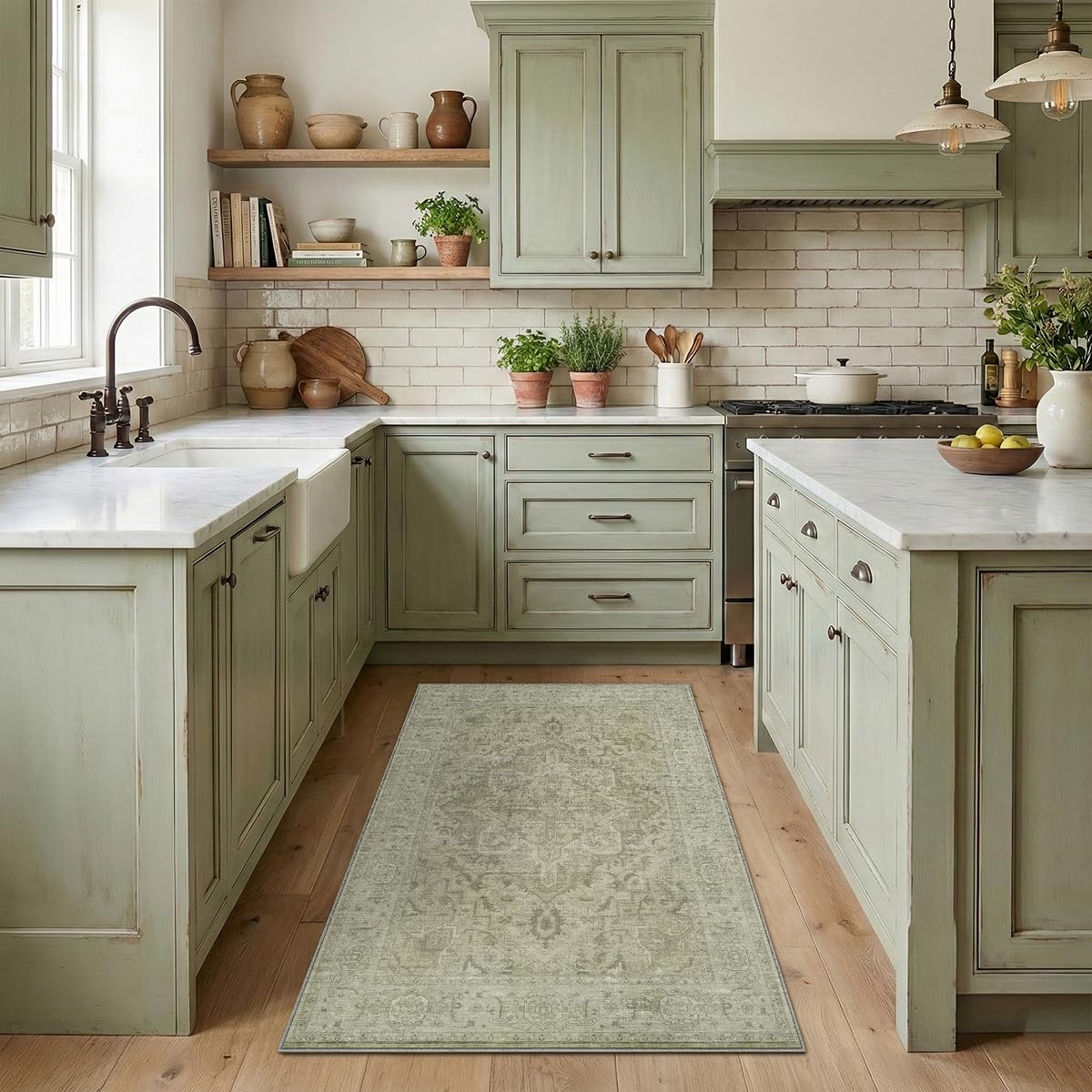 Homemate Washable Area Rug for Home Decor
