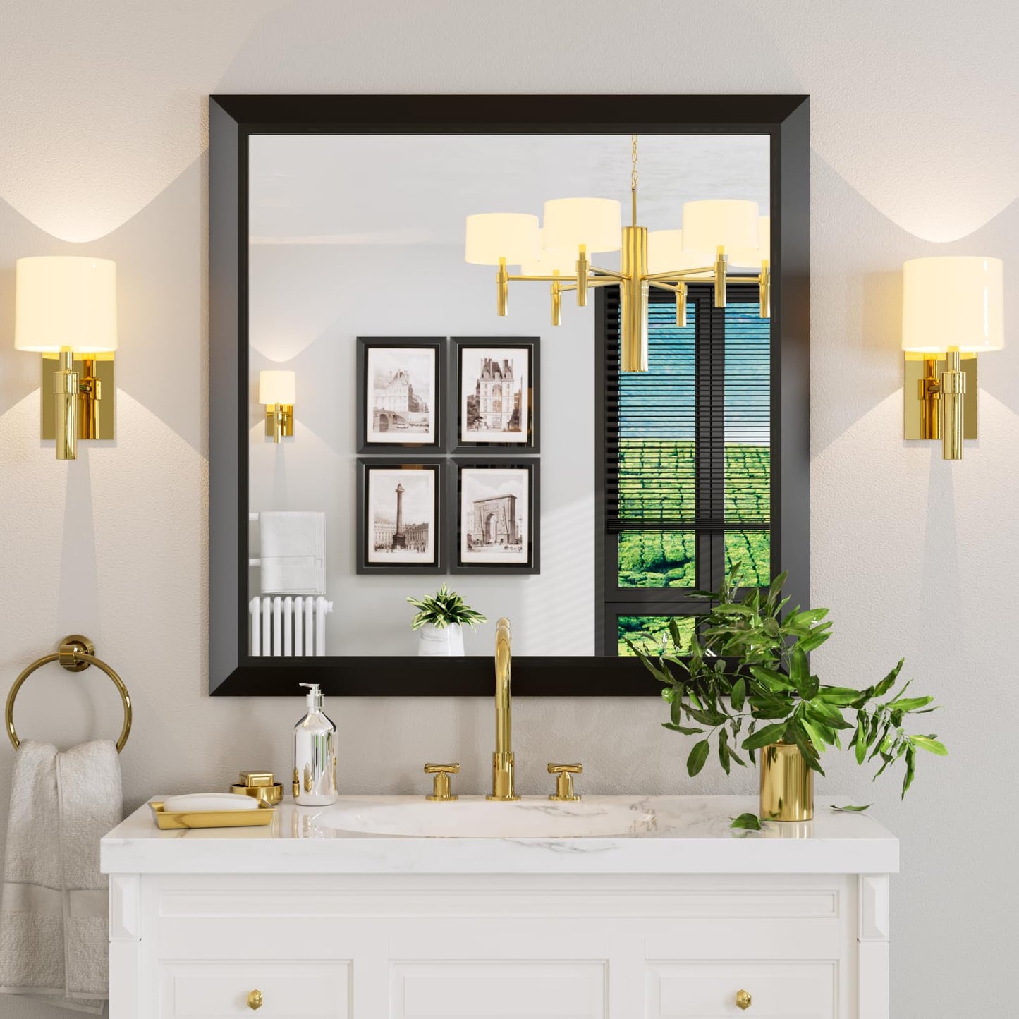 Amorho Framed Mirror