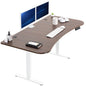 71" x 30" Electric Desk with Touch Screen Memory Controller
