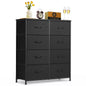 SageNest Dresser for Bedroom, Anti-Tip Tall Storage Organizer