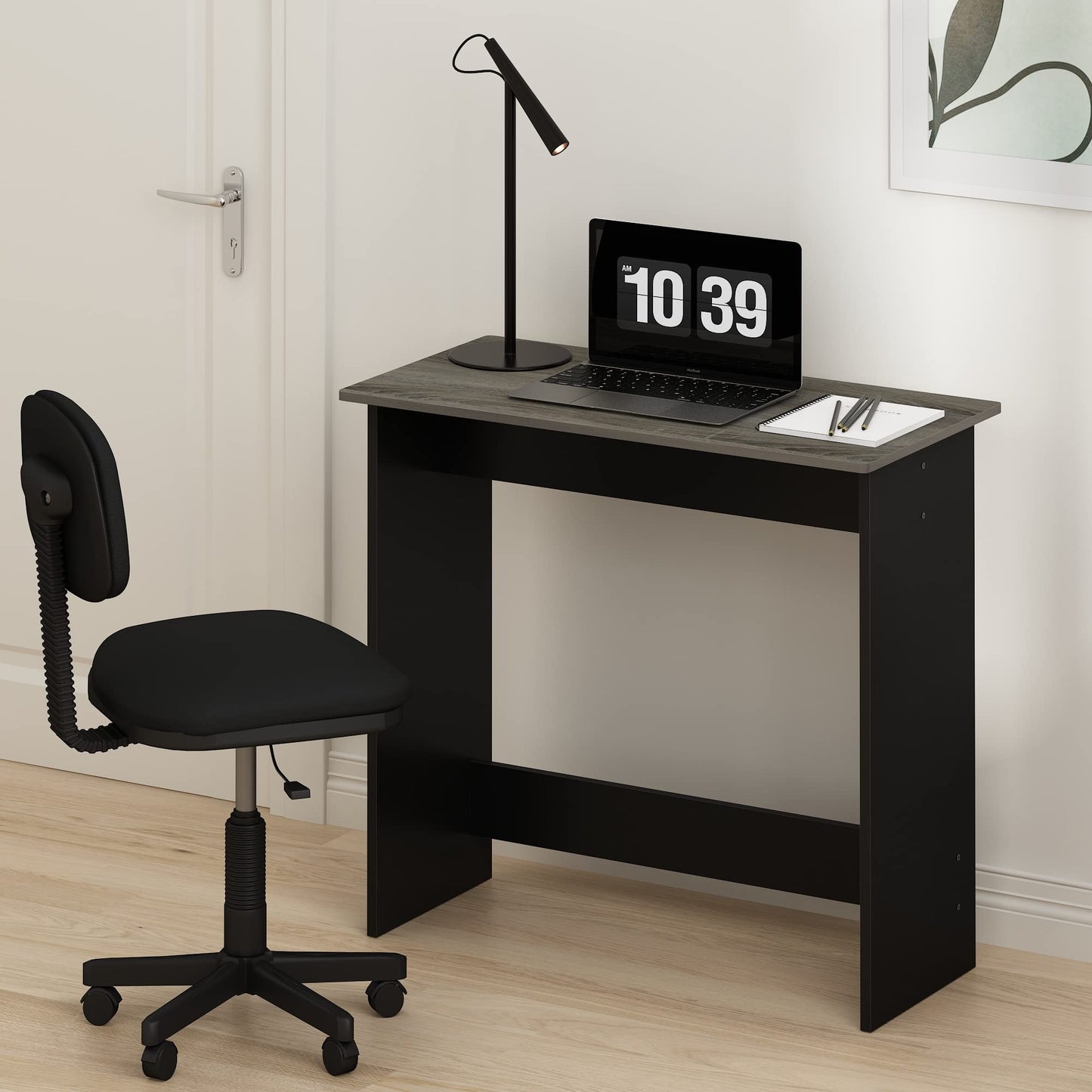 Furinno Simplistic Study Table, White