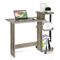 Computer Desk with Side Shelves for Home Office & Gaming Setup
