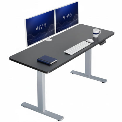 VIVO Electric Standing Desk Workstation, Memory Controller Height Adjustment, 1B Series