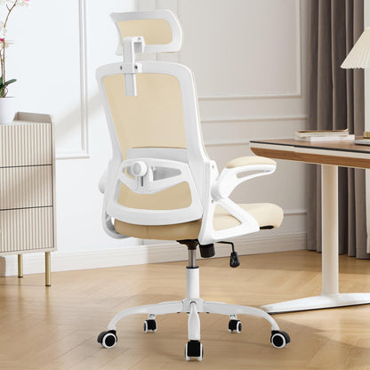Ergonomic Mesh Office Chair with High Back & Adjustable Lumbar Support