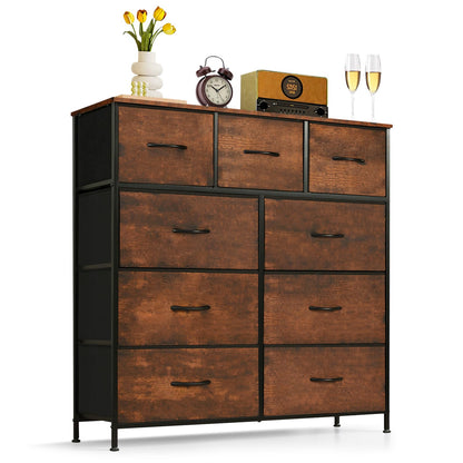 SageNest Dresser for Bedroom, Anti-Tip Tall Storage Organizer