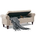 SOFTHION Upholstered Storage Bench