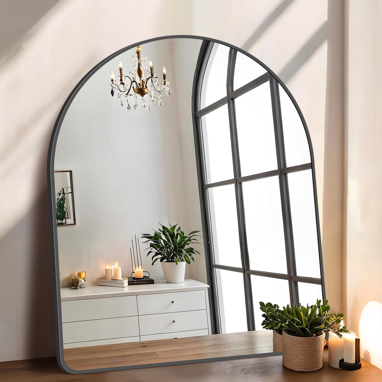 FORBATH Arched Bathroom Mirror