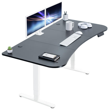 71" x 30" Electric Desk with Touch Screen Memory Controller