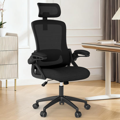 Ergonomic Mesh Office Chair with High Back & Adjustable Lumbar Support
