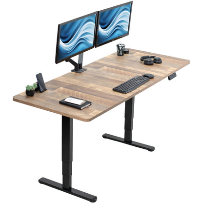 71" x 30" Electric Desk with Touch Screen Memory Controller