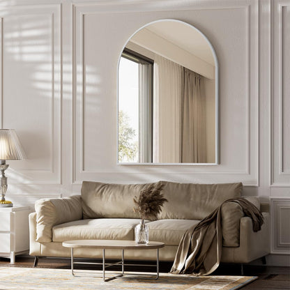 BEAUTYPEAK Arch Bathroom Wall Mirror