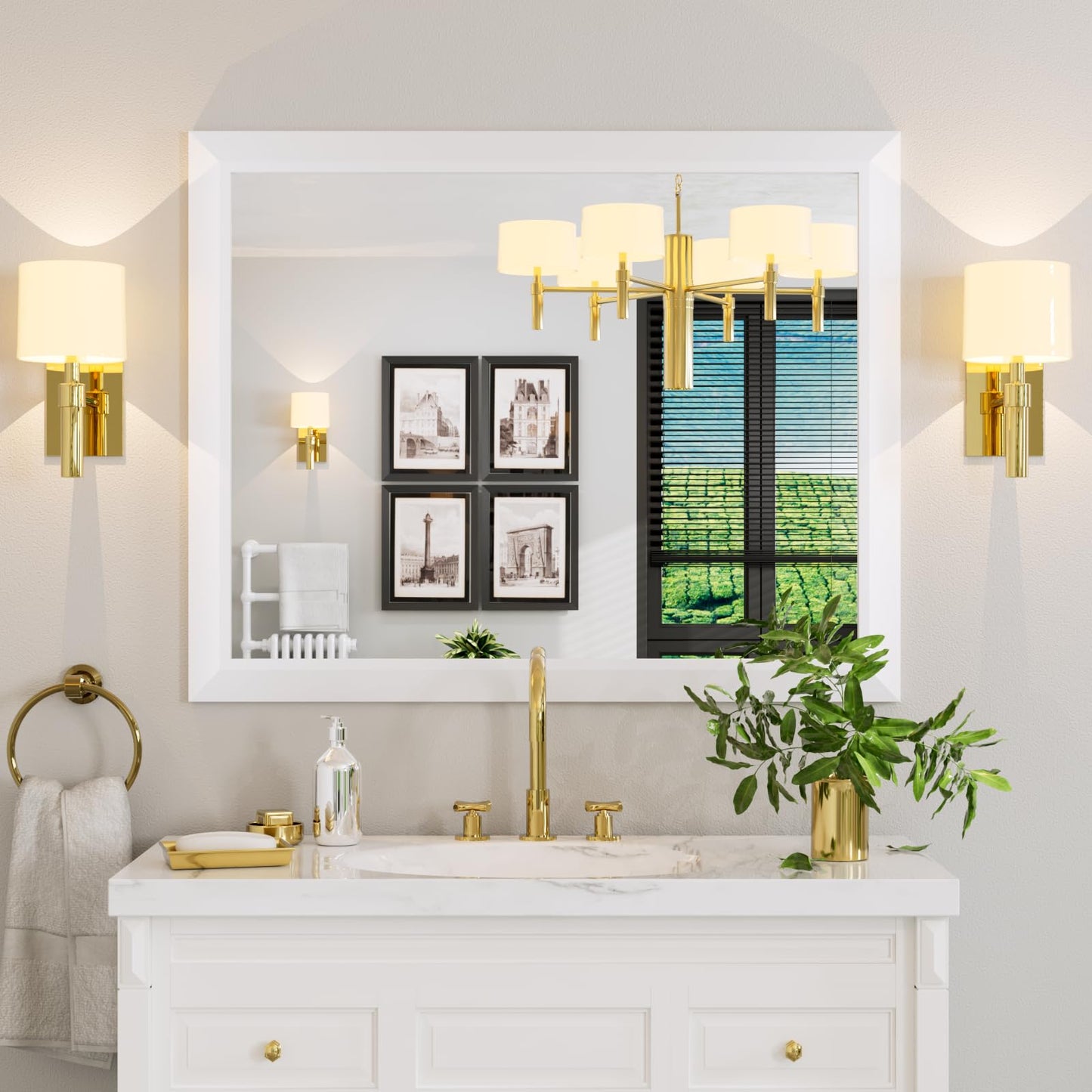 Amorho Framed Mirror