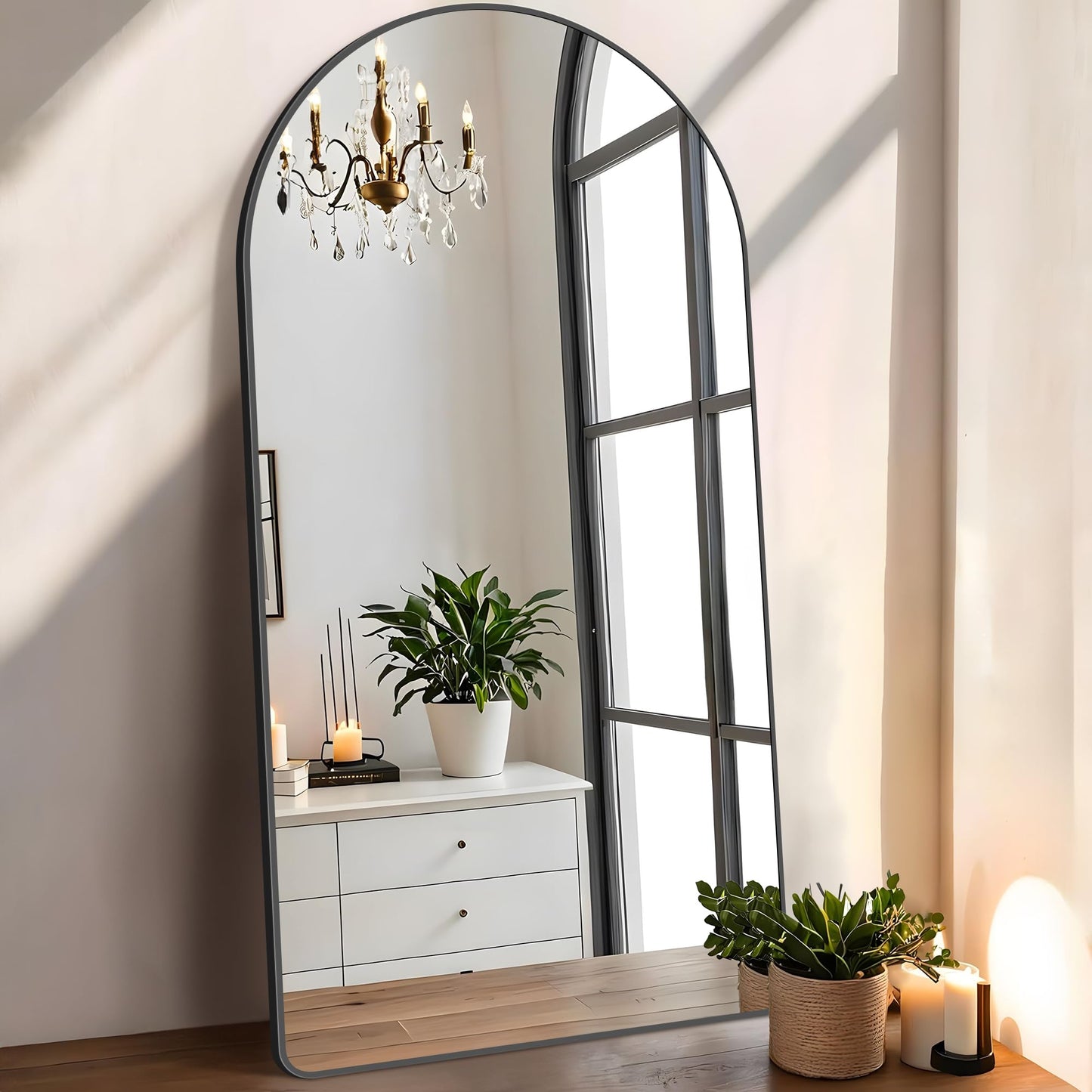 FORBATH Arched Bathroom Mirror