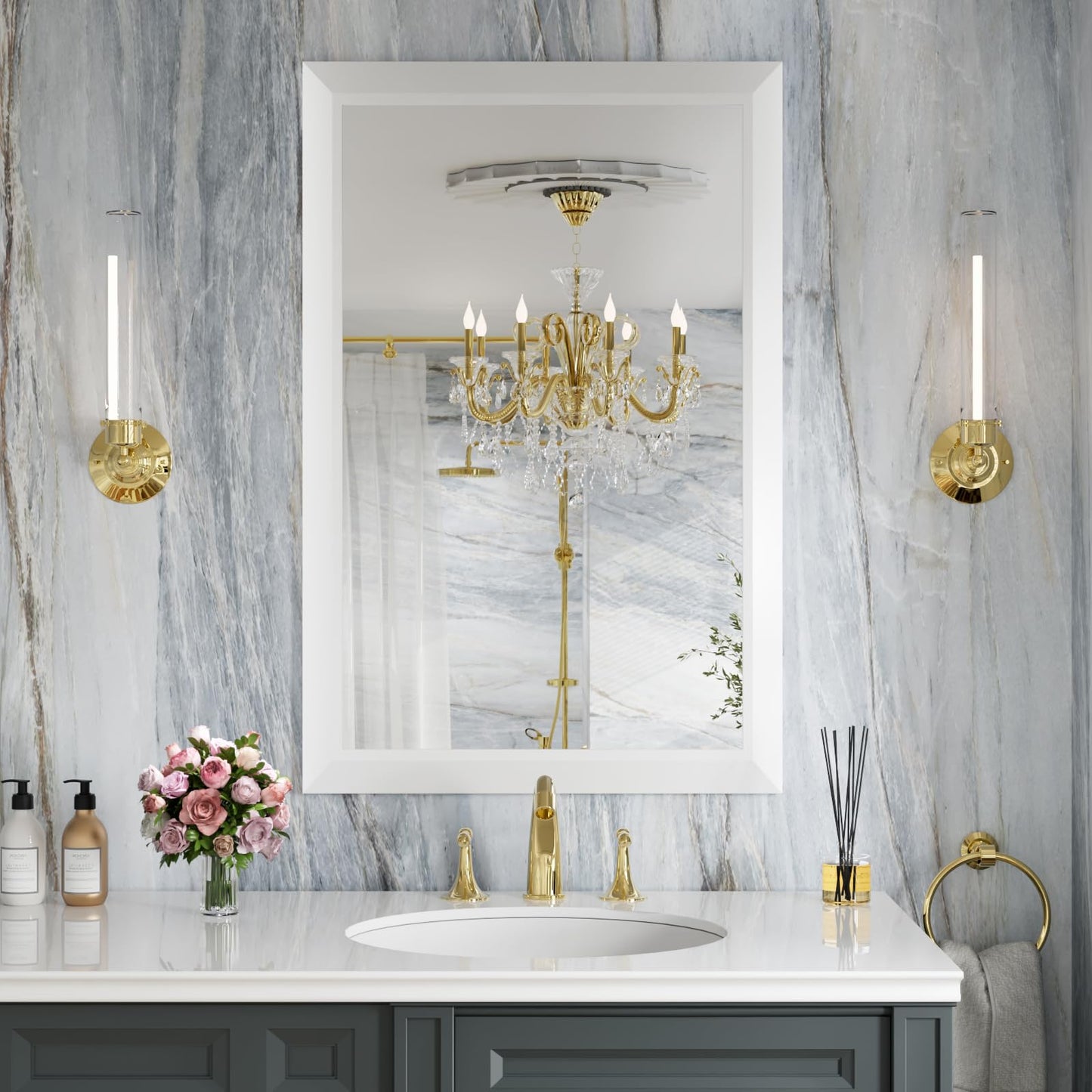 Amorho Framed Mirror