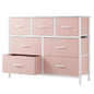 OLIXIS Dresser for Bedroom with 7 Fabric Drawers Storage Organizer